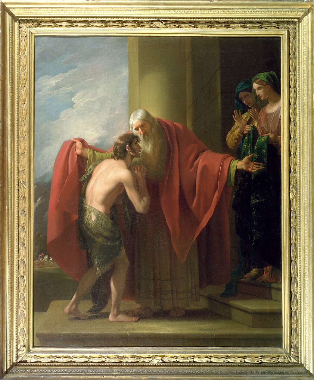 Návrat marnotratného syna, 1772 od Benjamin West
