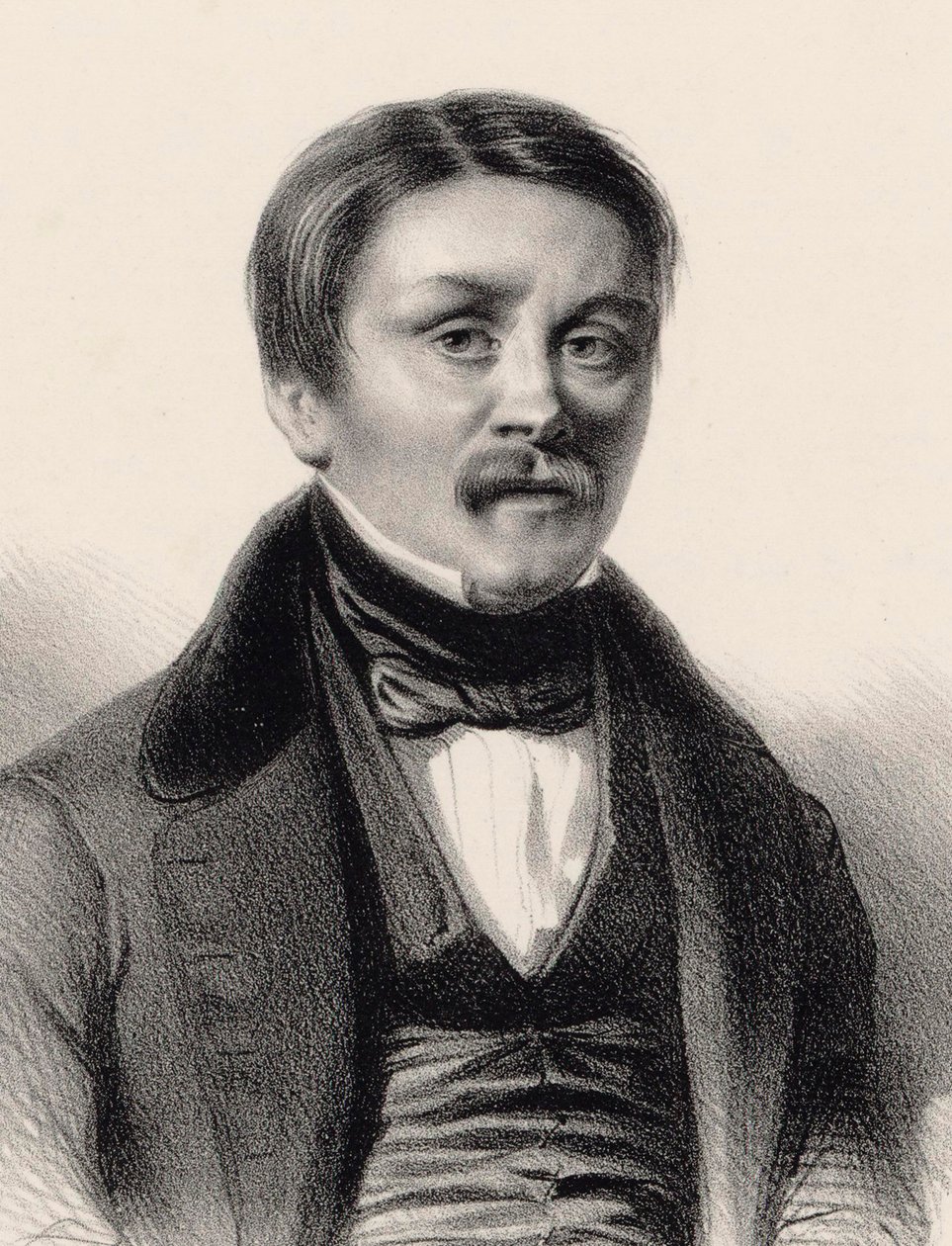 Portrét varhaníka a skladatele Hippolyte Monpou 1804-1841, 1840. od Benjamin