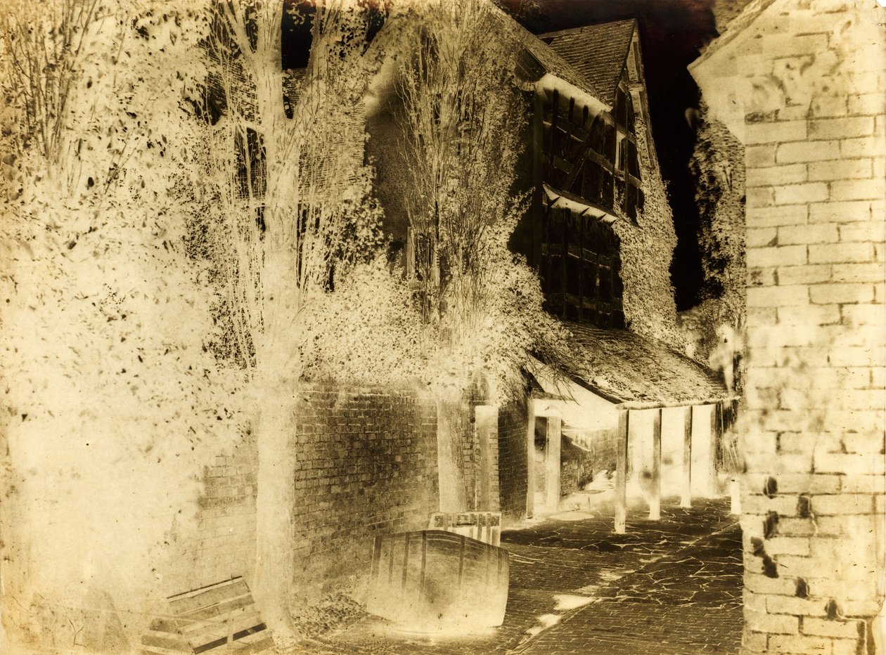 Rural Manor, možná Bredicot, 1852-54. od Benjamin Brecknell Turner