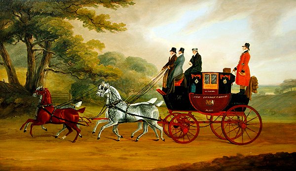 Glasgow a London Royal Mail (olej na palubě) od Benjamin Herring