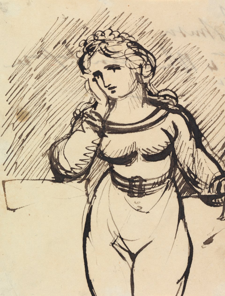 Figurální studie ženy od Benjamin Robert Haydon