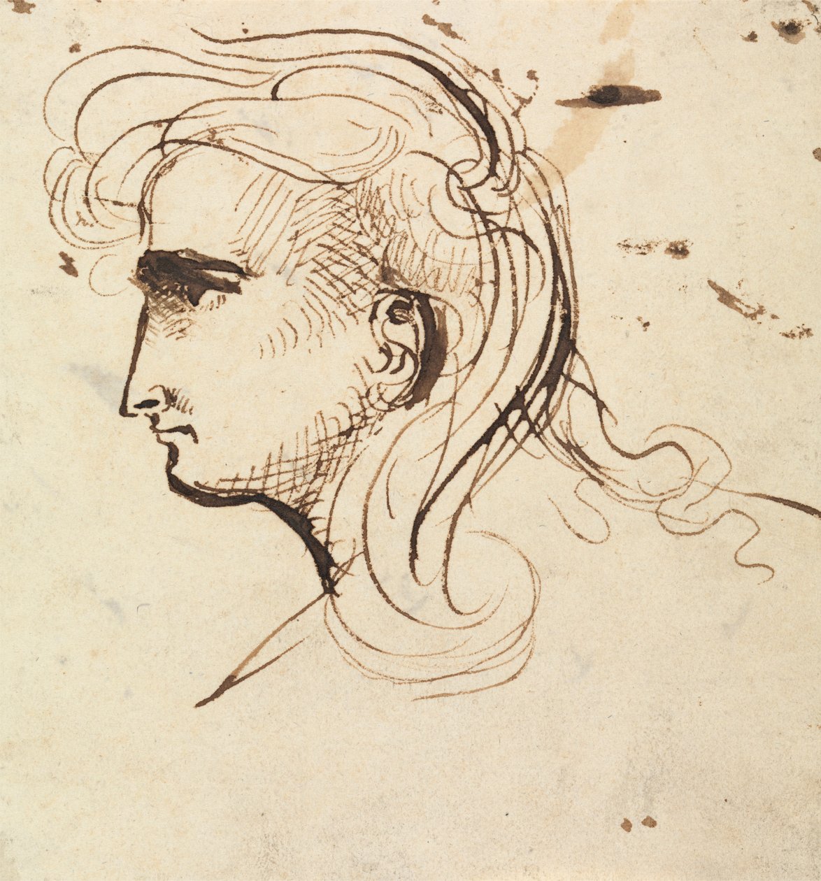 Studie hlavy od Benjamin Robert Haydon