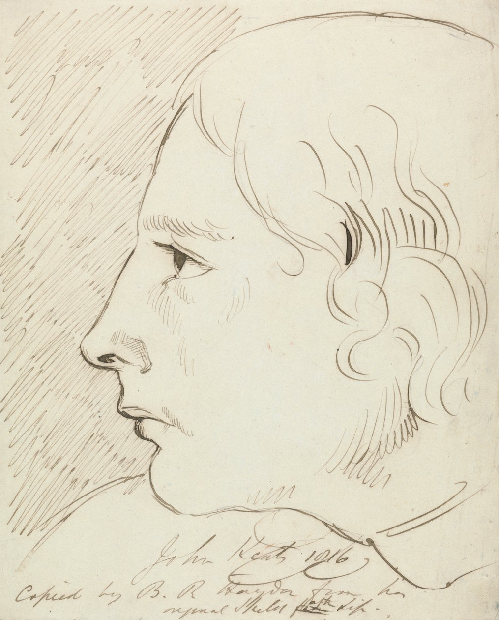 John Keats od Benjamin Robert Haydon