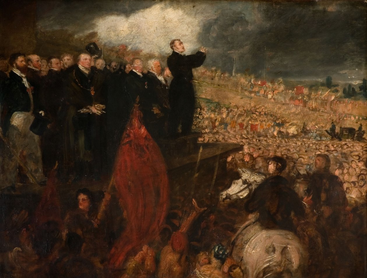 Setkání Birminghamské politické unie, 1832-33. od Benjamin Robert Haydon
