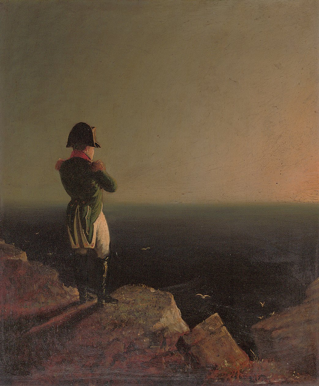 Napoleon Bonaparte Musing na Svaté Heleně, 1841 od Benjamin Robert Haydon