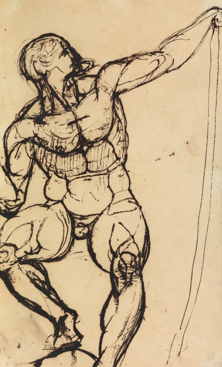 Studie mužského aktu od Benjamin Robert Haydon
