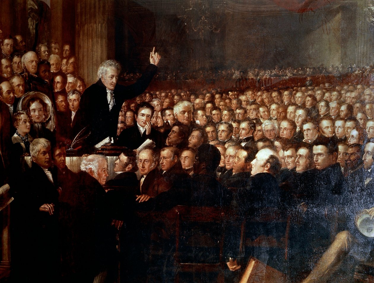 Anti-Slavery Society Convention od Benjamin Robert Haydon