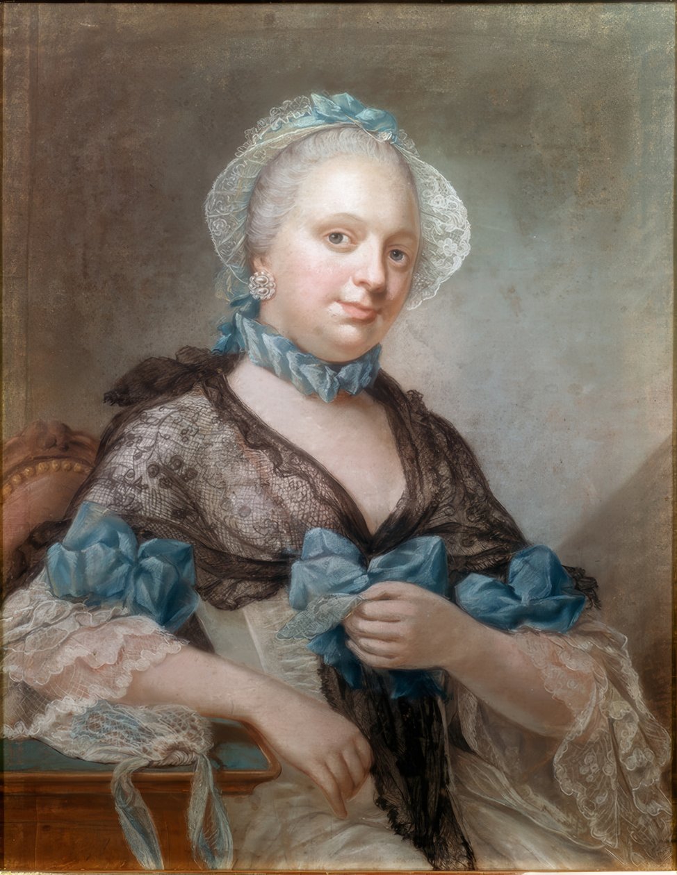 Portrét ženy od Benjamin Samuel Bolomey