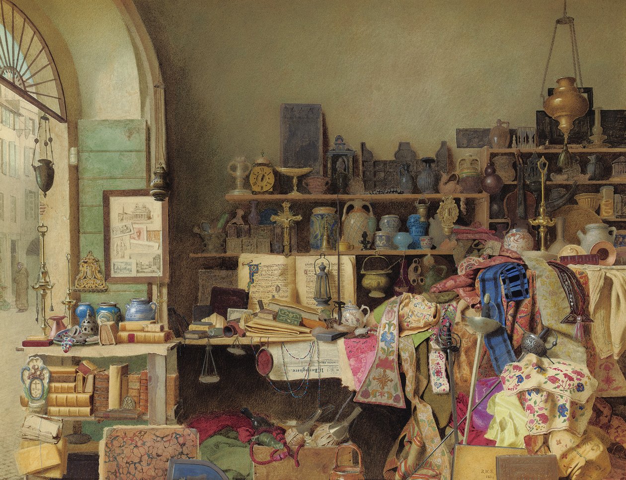 Kousek Říma; Trochu Říma, 1884 od Benjamin Walter Spiers