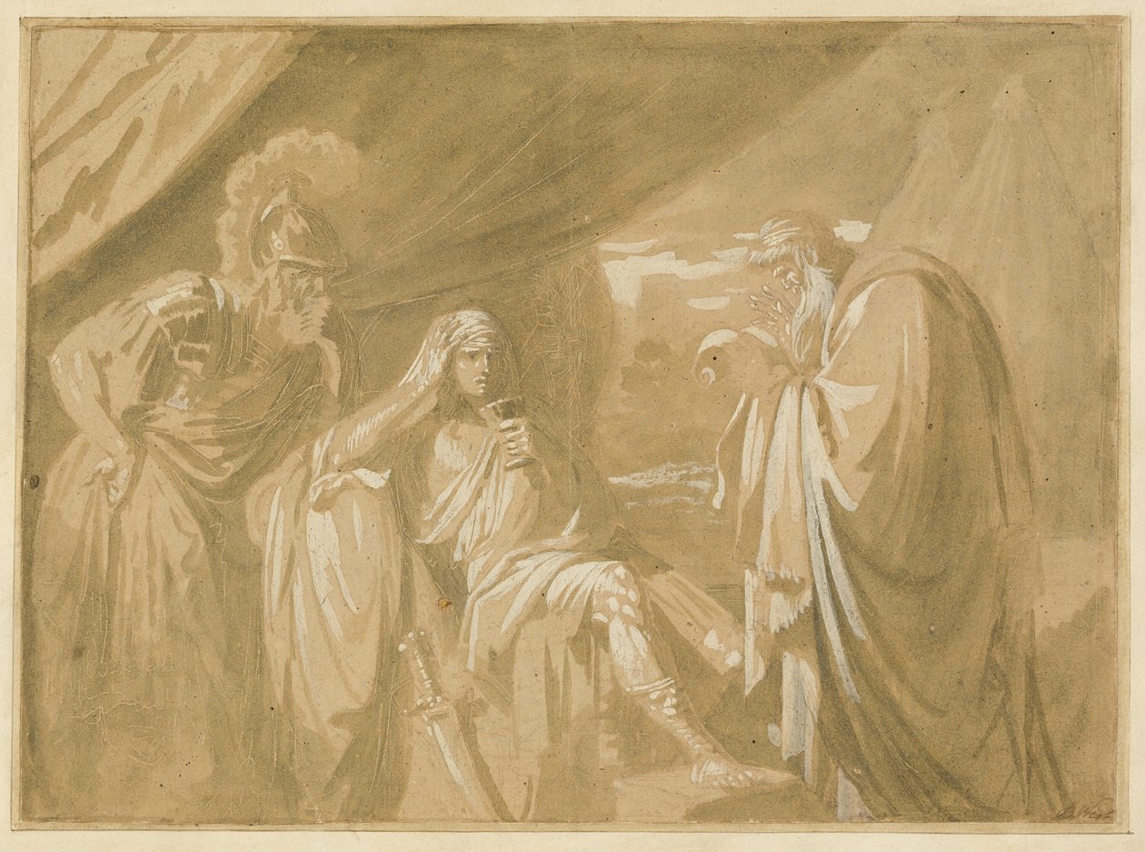 Alexandrova důvěra k lékaři Filipovi od Benjamin West