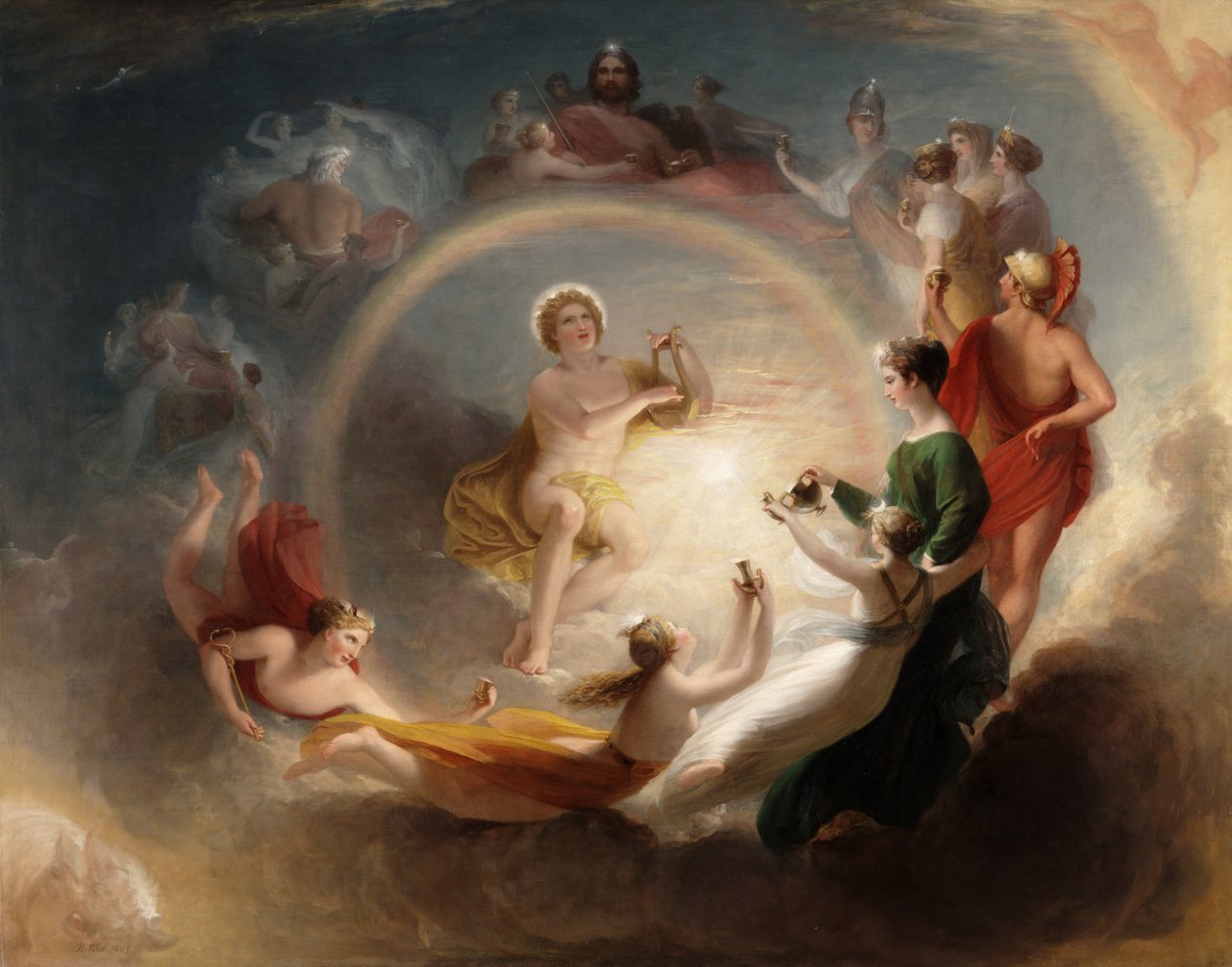 Apollonova kouzla od Benjamin West