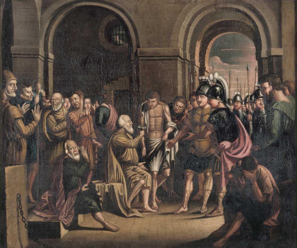 Sokratova smrt, 1756 od Benjamin West