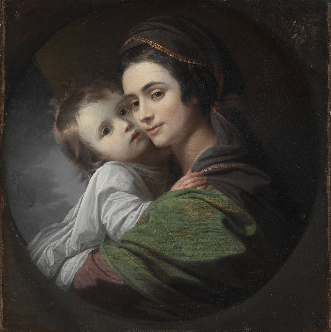 Elizabeth Shewell West a její syn, Raphael od Benjamin West