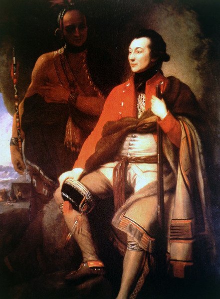 Guy Johnson (olej na plátně) od Benjamin West