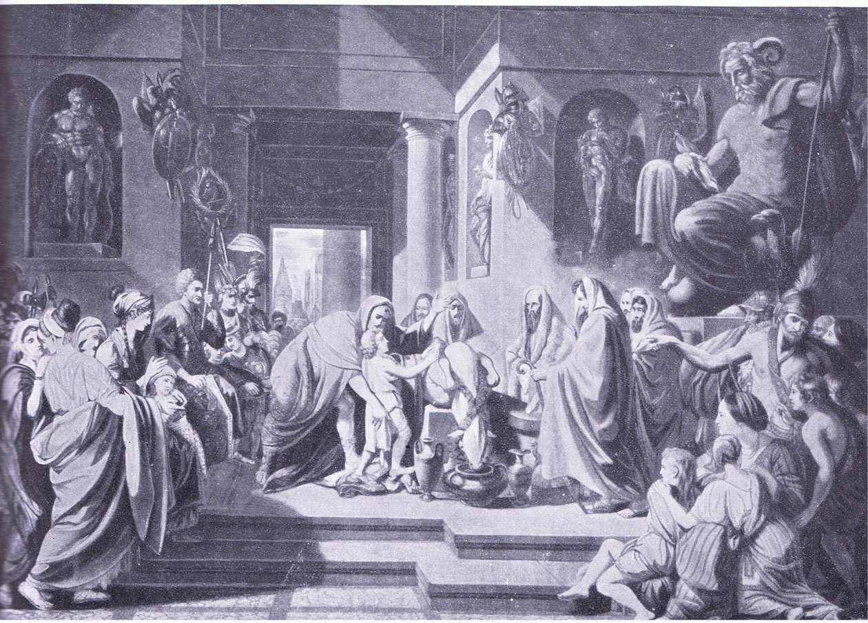 Hannibal přísahal Římu věčné nepřátelství od Benjamin West