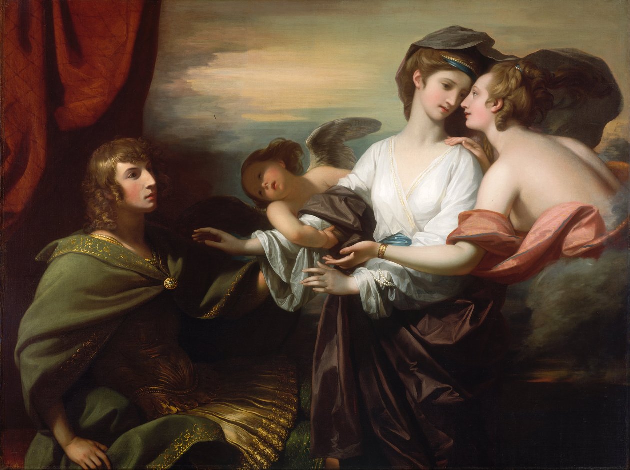 Helen přivezli do Paříže od Benjamin West
