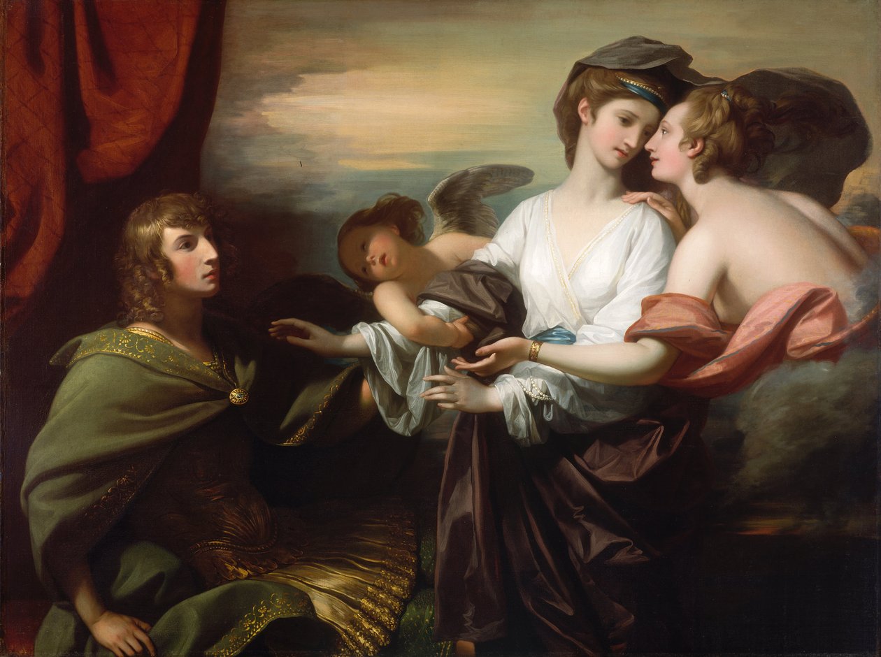 Helen přivedena do Paříže, 1776 od Benjamin West