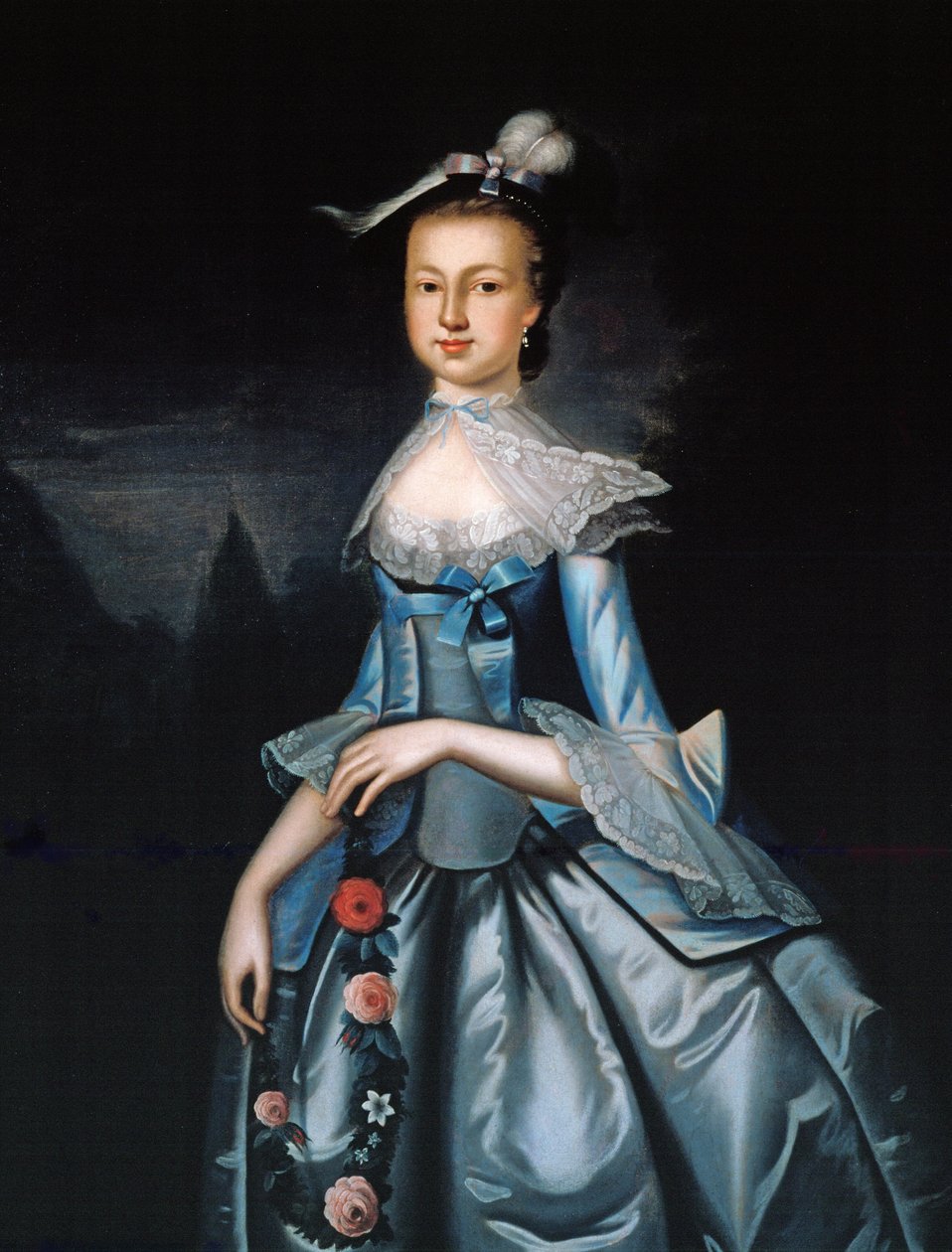 Jane Gallowayová (1745–1786) od Benjamin West