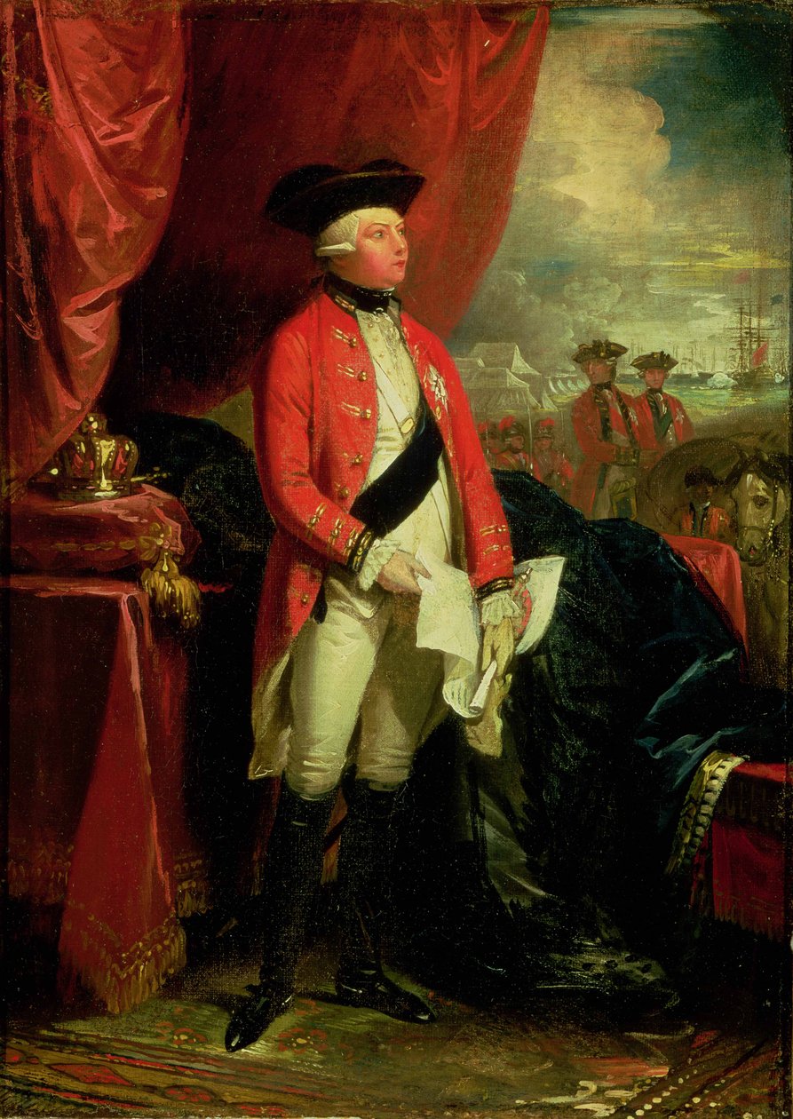 Král Jiří III. (1738-1820) od Benjamin West