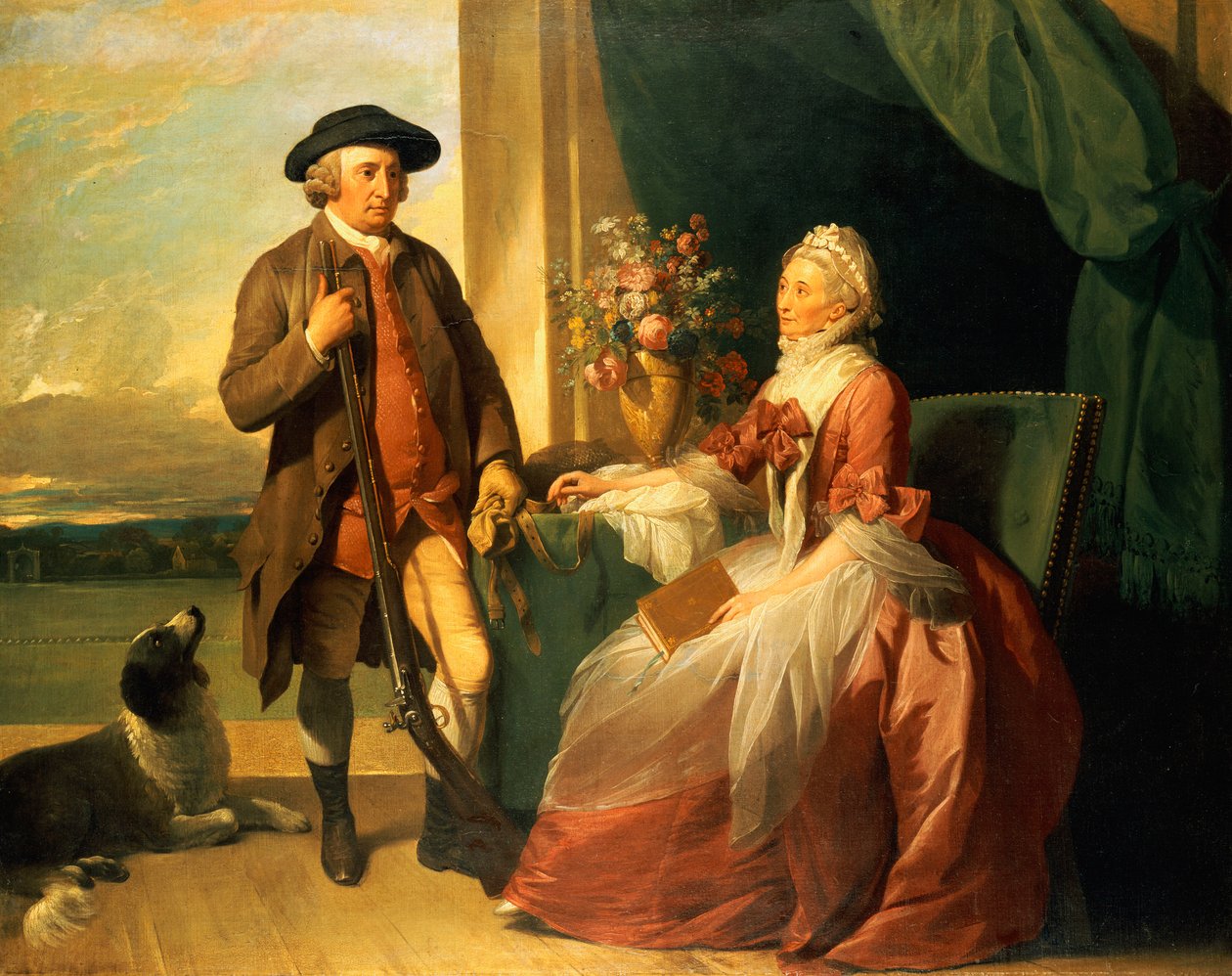 Pan Robert Grafton a paní Mary Partridge Wells Grafton, 1773 od Benjamin West