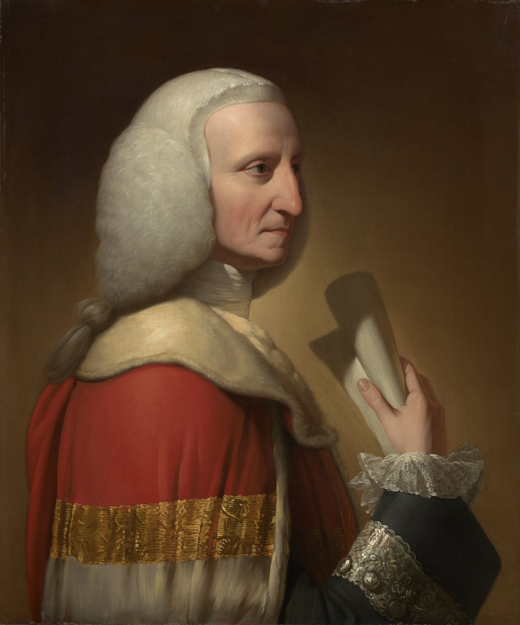 Portrét George, First Lord Lyttelton, c.1772 od Benjamin West