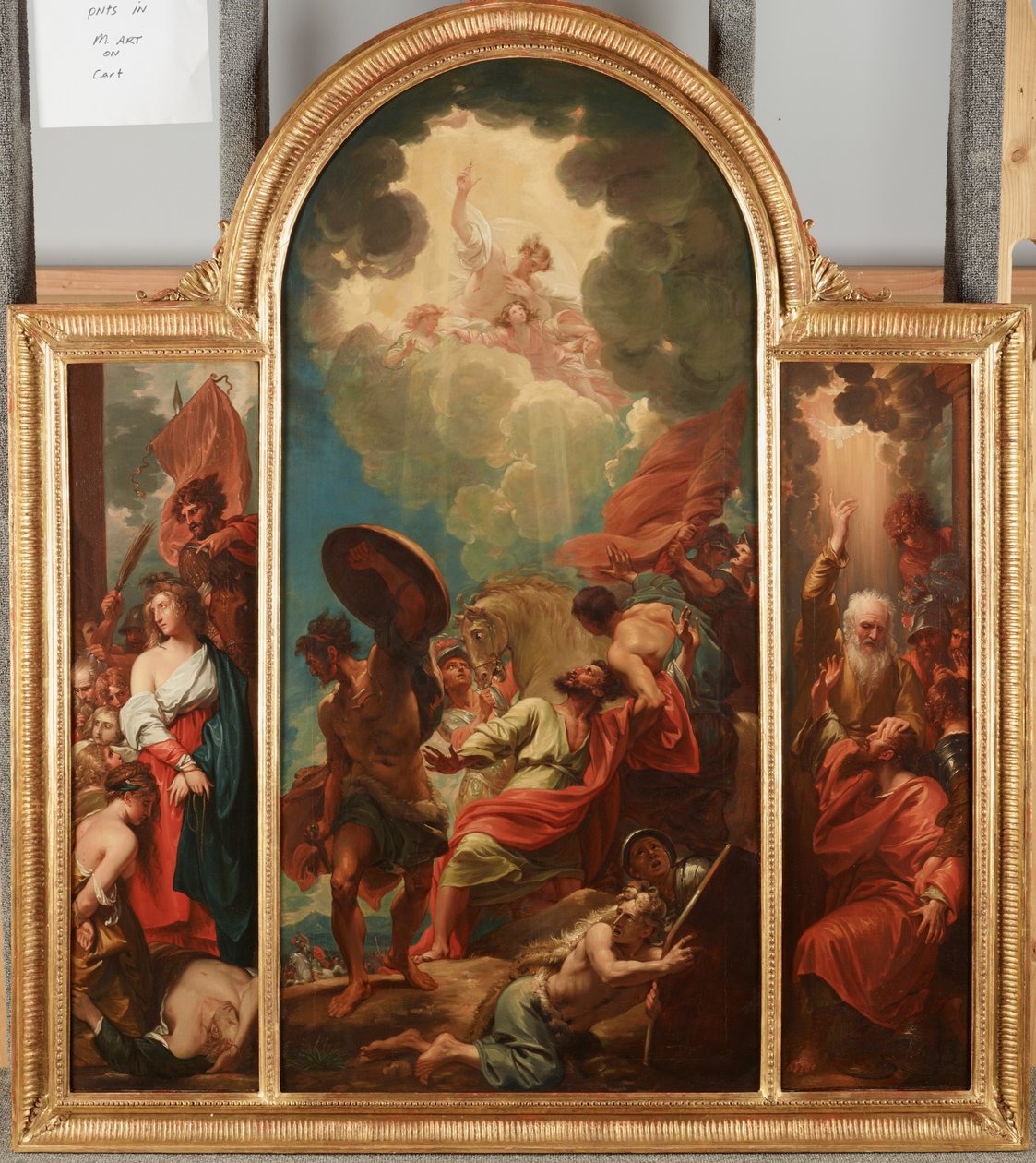 Obrácení sv. Pavla, kolem roku 1786 od Benjamin West