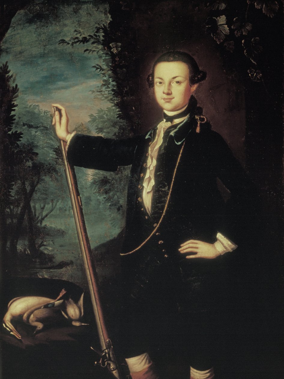 Thomas Mifflin (1744-1800), kolem 1757-59 (olej na plátně) od Benjamin West