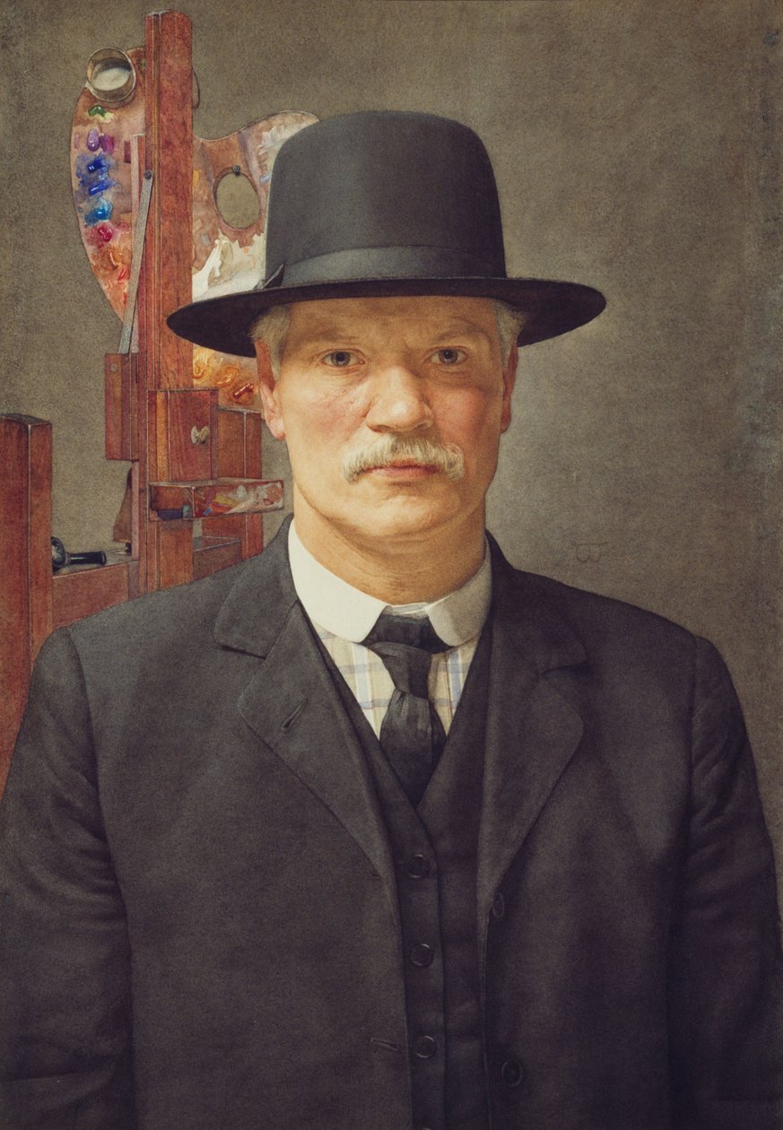 Autoportrét, 1914-16 od Benjamin Williams
