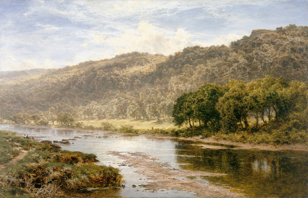 „Na Llugwy pod Capel Curig“, 1903 od Benjamin Williams Leader