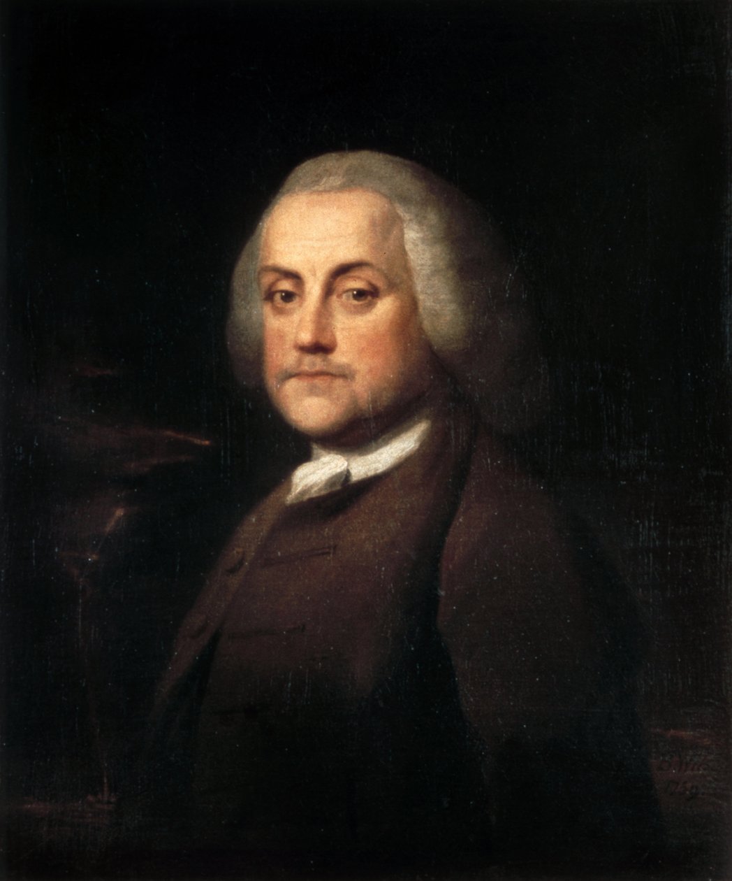 Benjamin Franklin od Benjamin Wilson