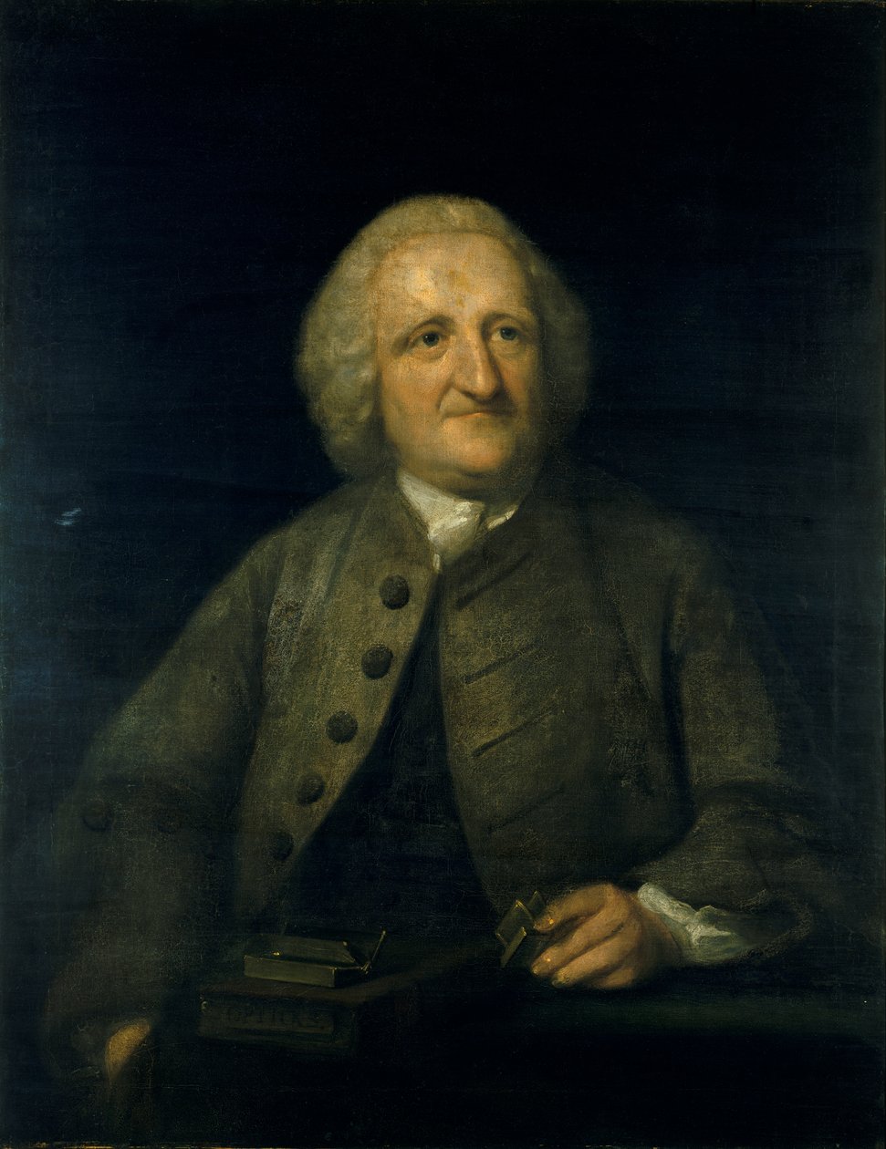 John Dollond, polovina až konec 18. století (olej na plátně) od Benjamin Wilson