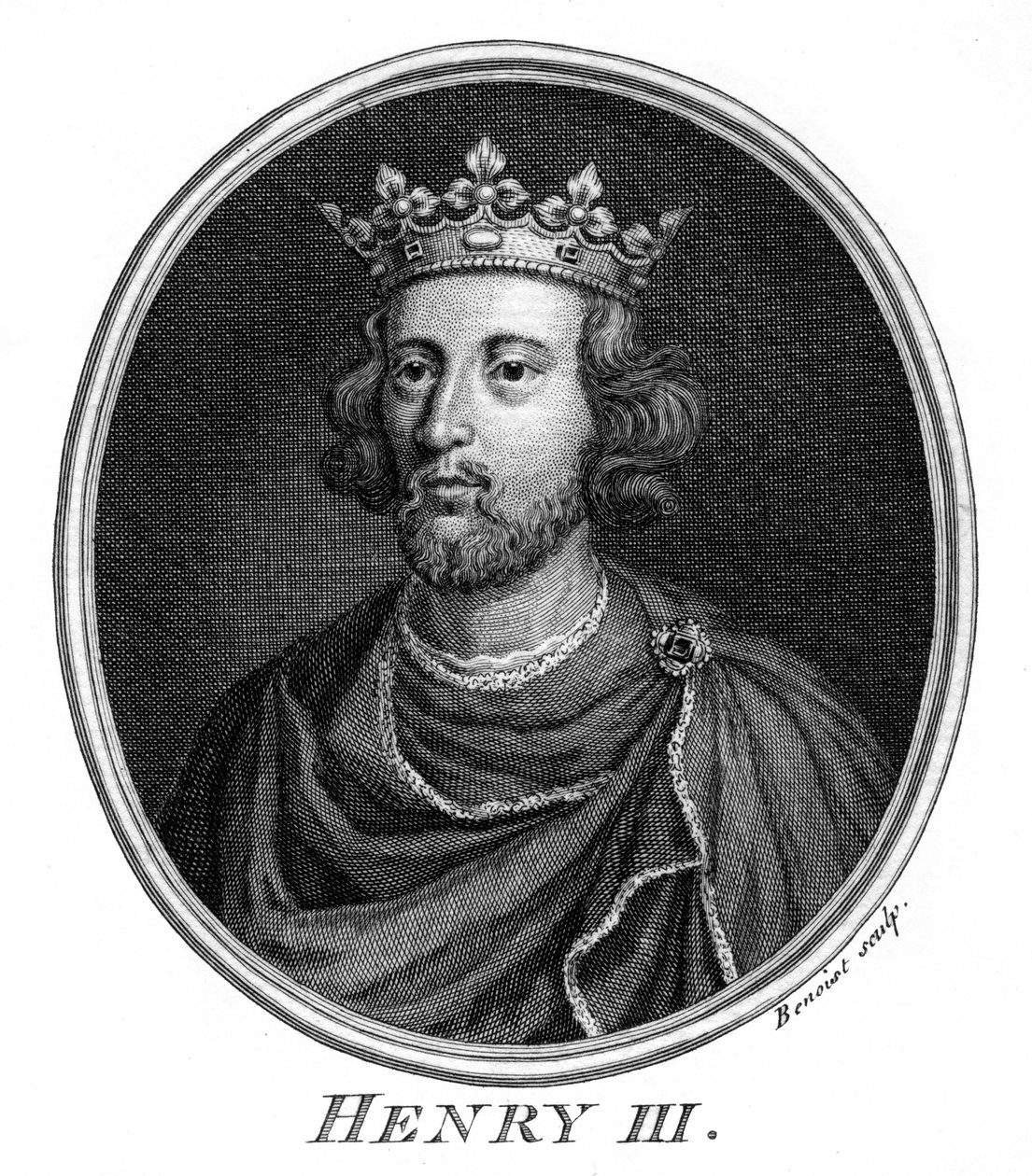 Jindřich III., král Anglie. od Benoist