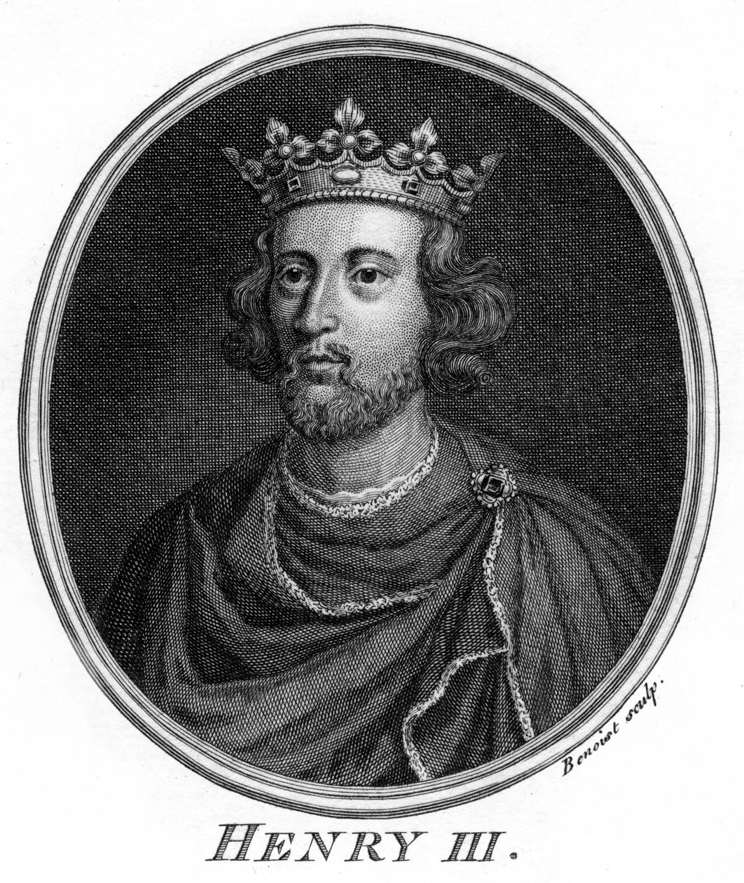 Anglický Jindřich III. od Benoist