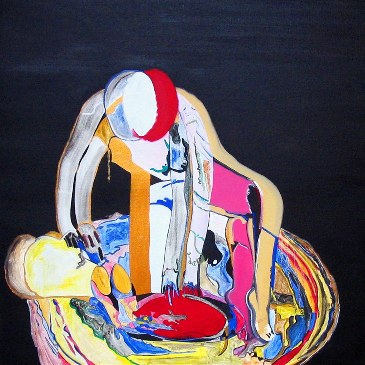 Bonnardova žena, 2005 (olej na plátně) od Benoit Erwann Boucherot