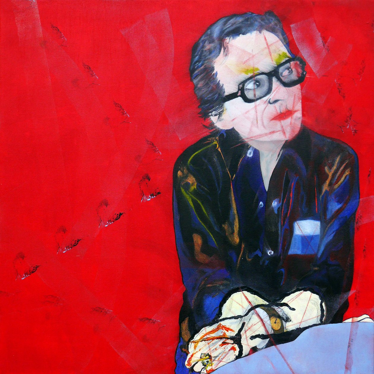Rouge Duras 2, 2013 (olej na plátně) od Benoit Erwann Boucherot