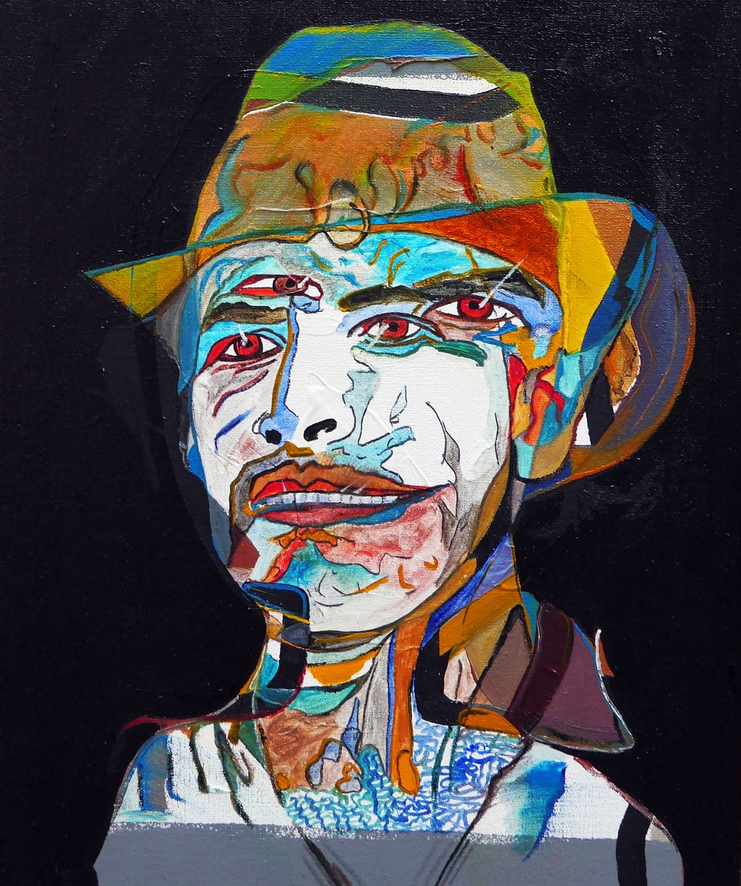 Surportrét : Marcos Alejandro Rosas Jassan, 2014 (olej na plátně) od Benoit Erwann Boucherot