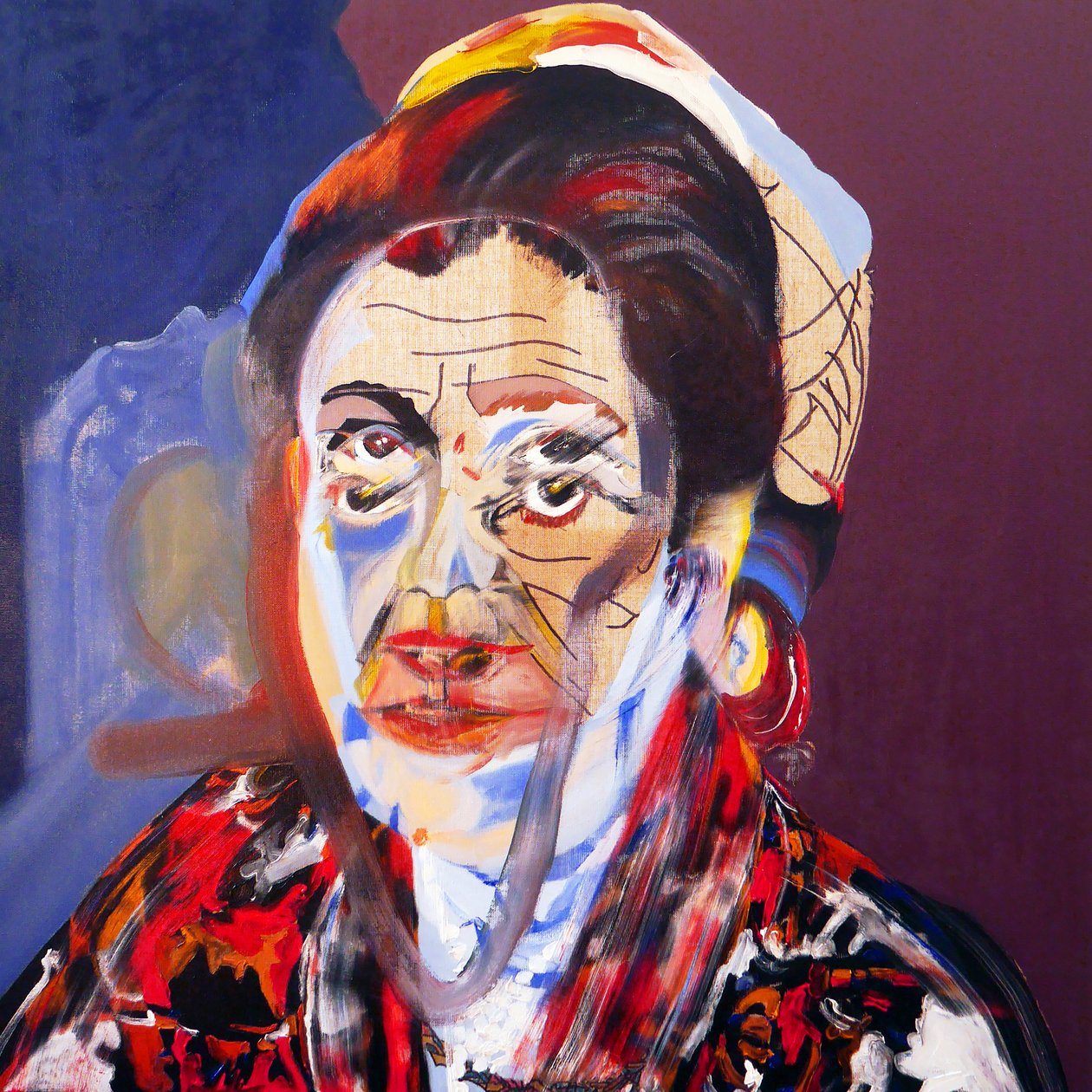 Surportrét : Simone Veil, 2020 (olej na plátně) od Benoit Erwann Boucherot