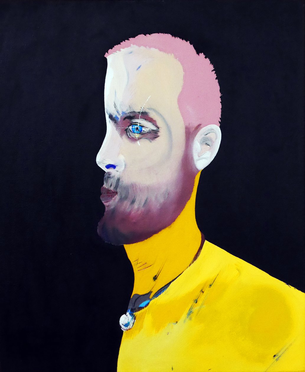 Surportrét : anonyme, 2017 (olej na plátně) od Benoit Erwann Boucherot