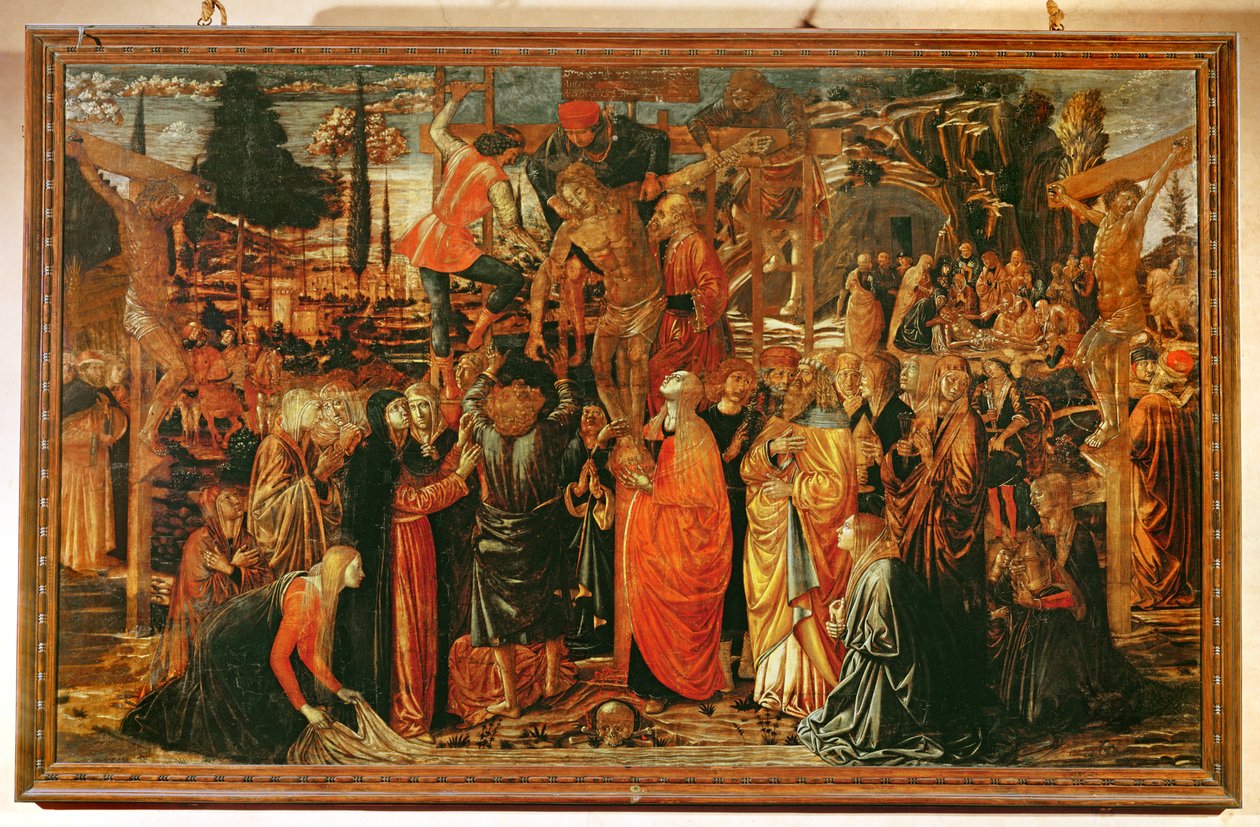 Sestup z kříže od Benozzo di Lese di Sandro Gozzoli