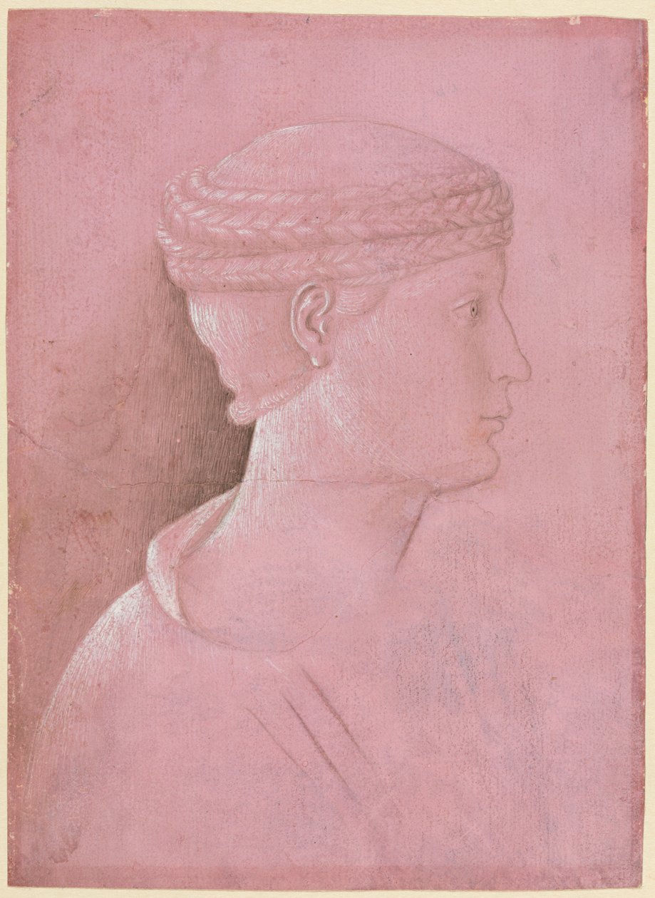 Busta ženy recto, c. 1458. od Benozzo Gozzoli