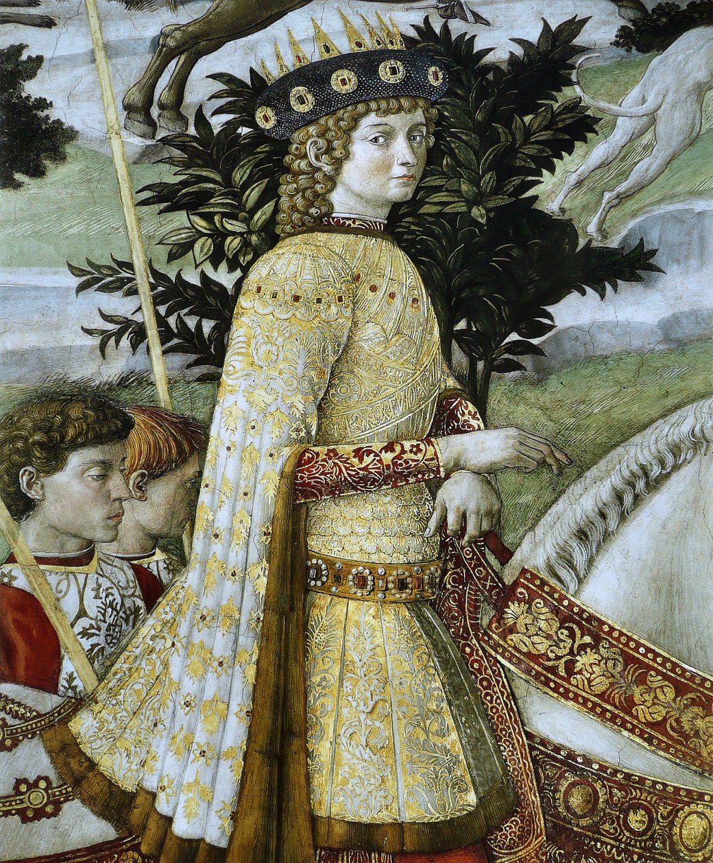 Průvod nejmladšího krále od Benozzo Gozzoli
