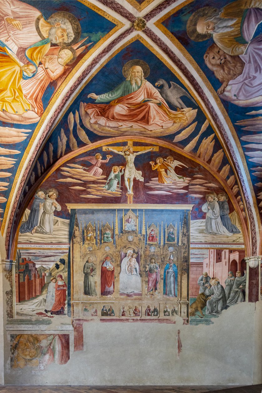 Kaple svatého Jeronýma od Benozzo di Lese di Sandro Gozzoli