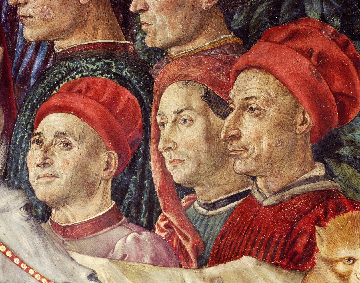Průvod tří králů do Betléma od Benozzo di Lese di Sandro Gozzoli