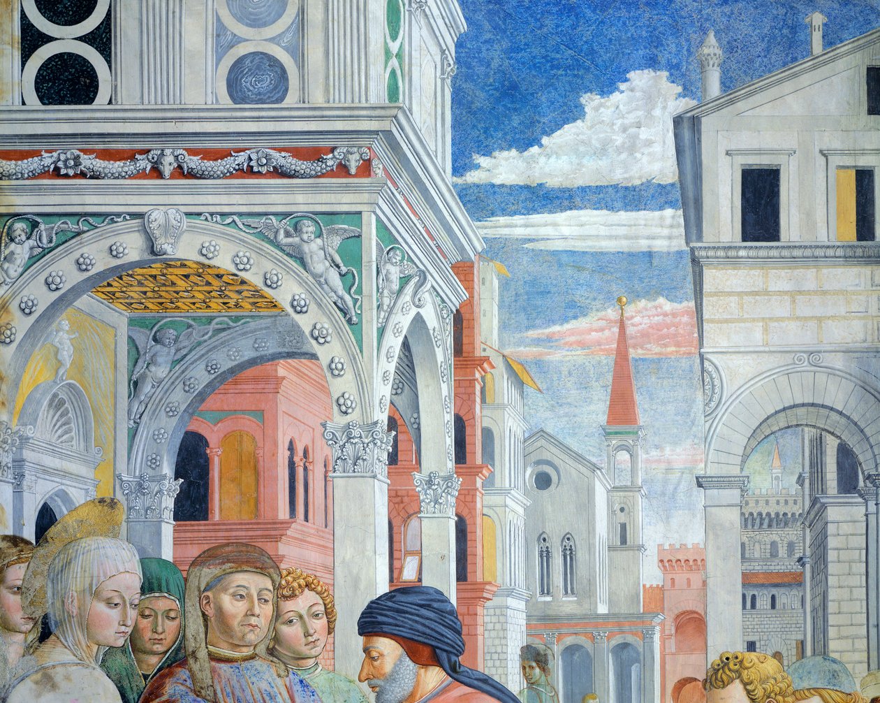 Příběhy svatého Augustina od Benozzo di Lese di Sandro Gozzoli