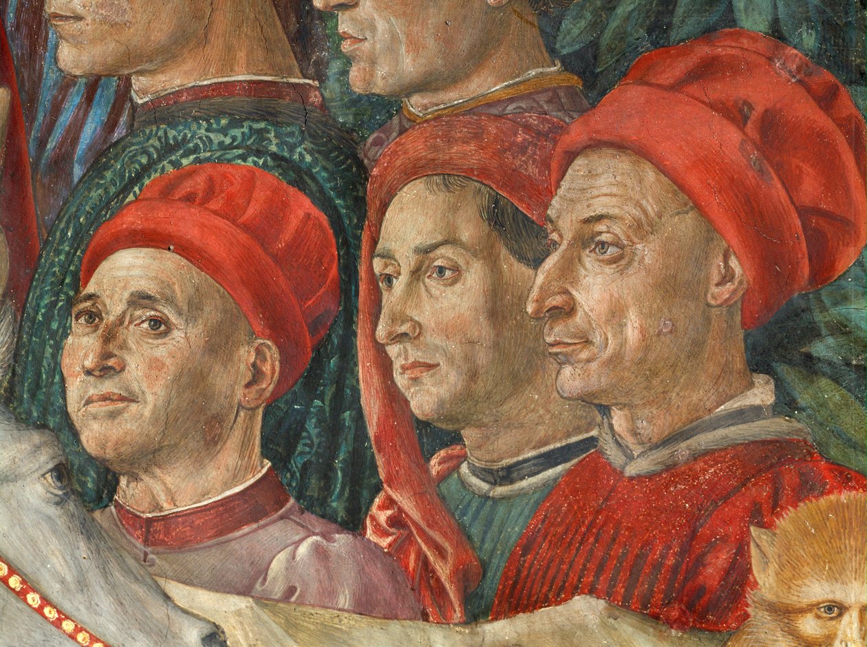 Klanění mudrců (freska) od Benozzo di Lese di Sandro Gozzoli