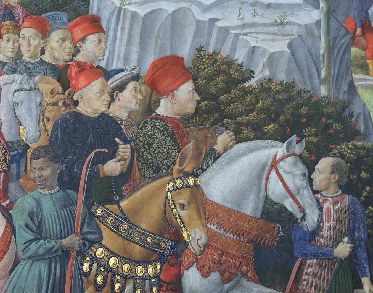 Cesta mágů od Benozzo di Lese di Sandro Gozzoli