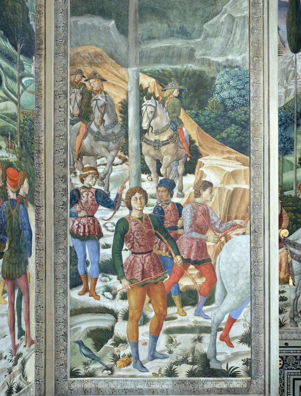 Cesta mágů od Benozzo di Lese di Sandro Gozzoli