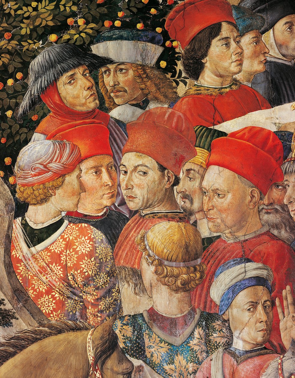Kavalkáda mágů od Benozzo di Lese di Sandro Gozzoli