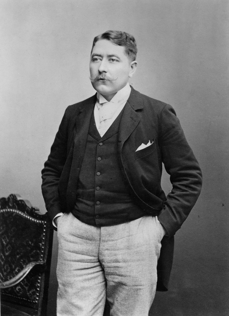 Portrét Jean Ajalbert od Benque Studio