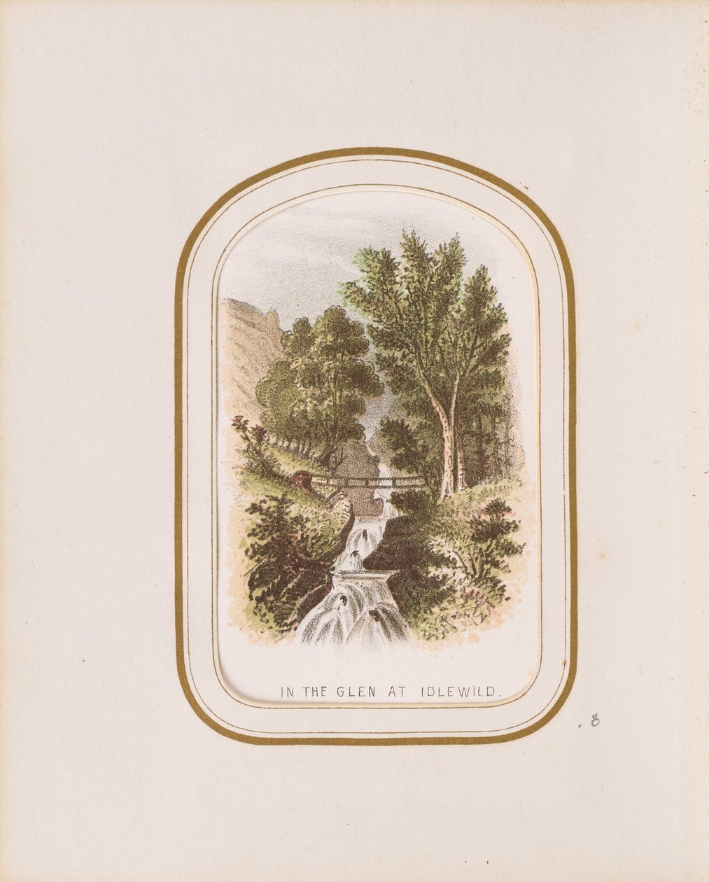 V parku The Glen at Idlewild od Benson John Lossing